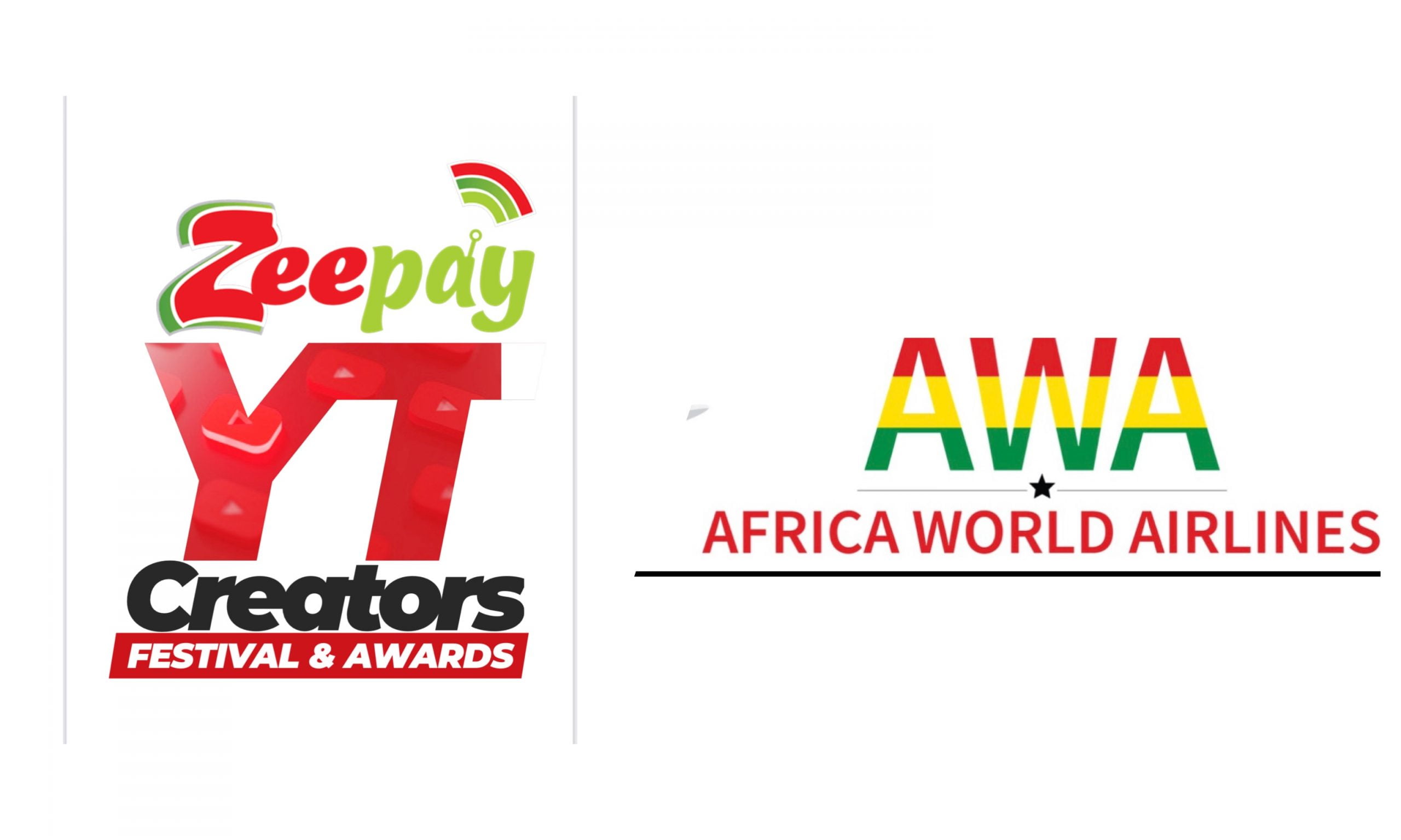 AFRICA WORLD AIRLINES PARTNERS ZEEPAY YT CREATORS FESTIVAL 2021