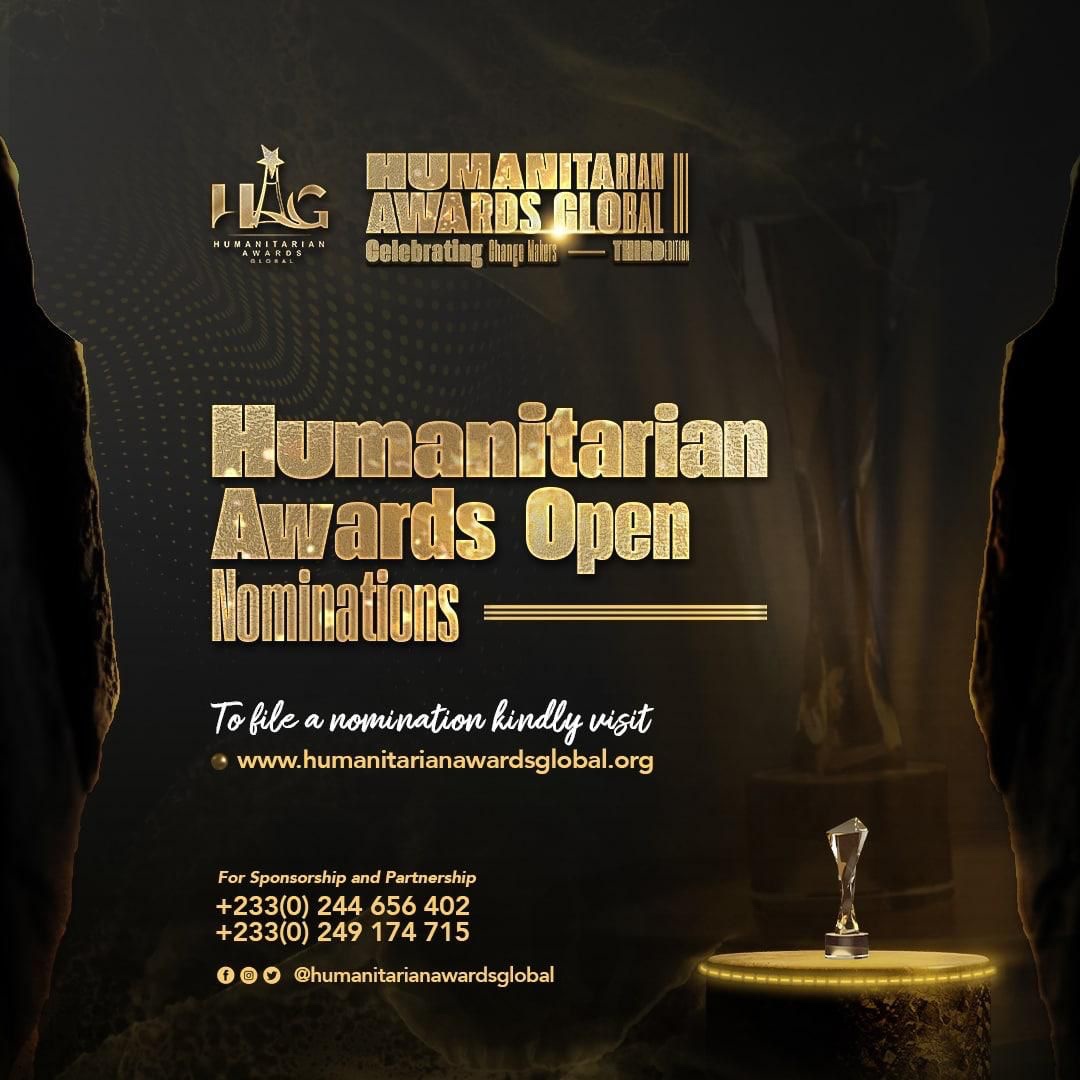 Nominations for prestigious Humanitarian Award Global Open