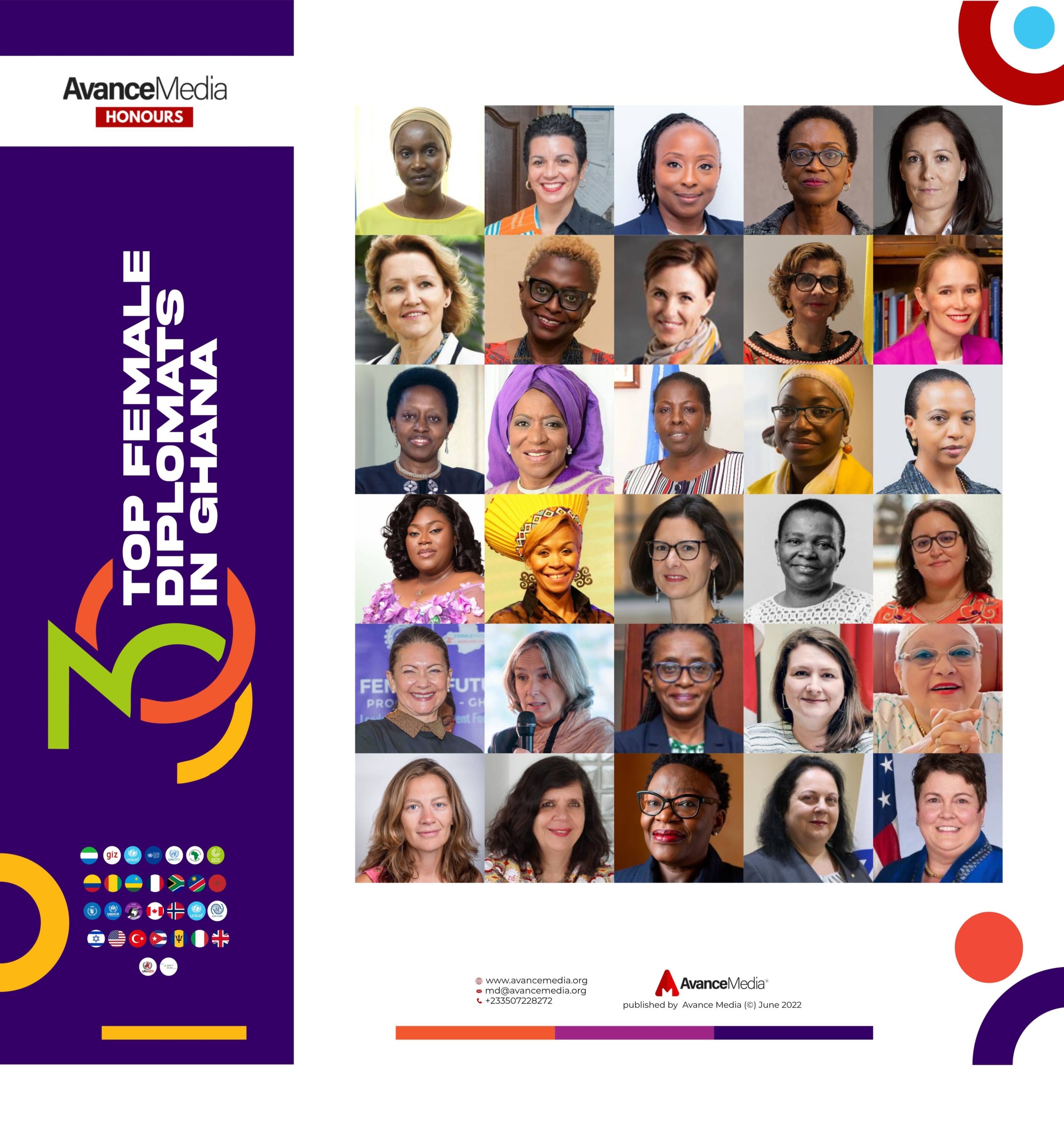 Avance Media announces Top 30 Female Diplomats in Ghana List