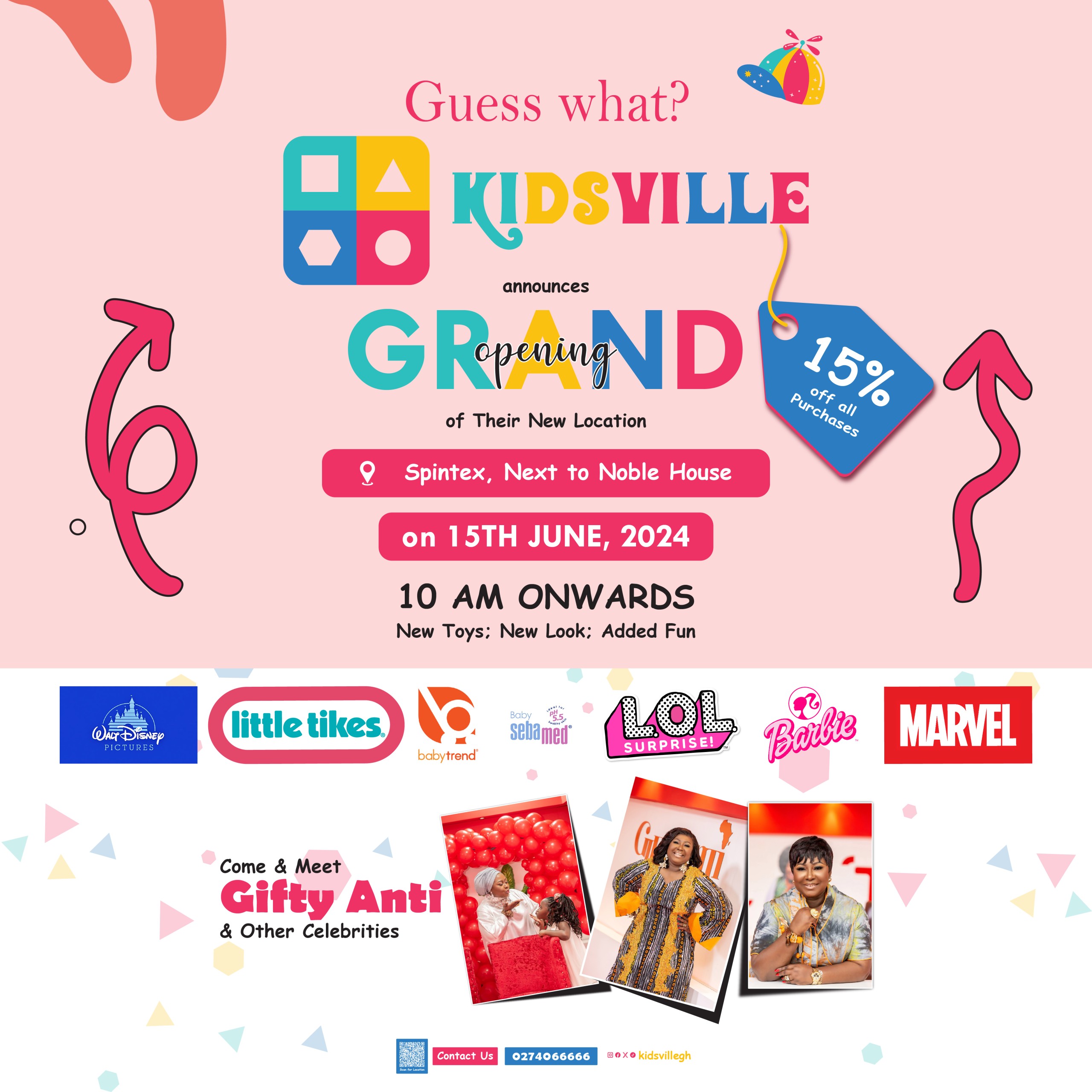 Kidsville Expands with New Branch in Spintex, Accra